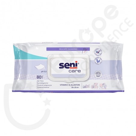 Seni Care Toallitas impregnadas - 80 pièces