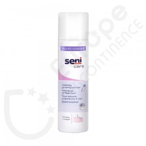 Seni Care Espuma de lavagem e hidratante - 500 ml