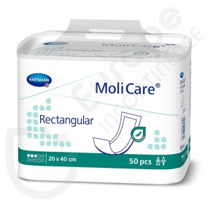 Molicare Rectangular 3 Drops - 20 x 40 cm