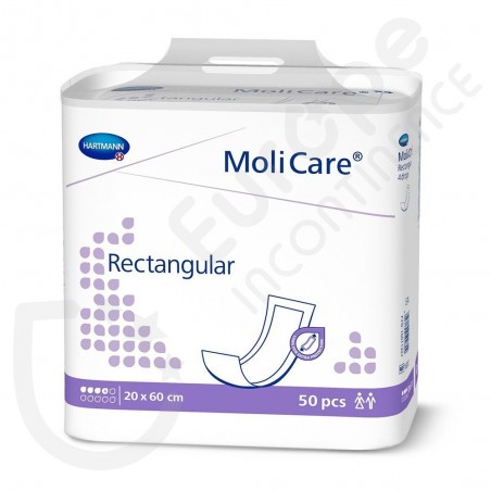 Molicare Rectangular 4 Druppels - 20 x 60 cm