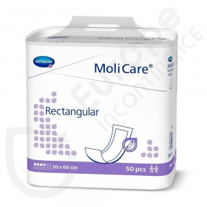 Molicare Rectangular 4 Drops - 20 x 60 cm