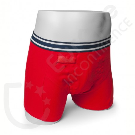 Jungen-Boxershorts rot Rodger - Größe 104