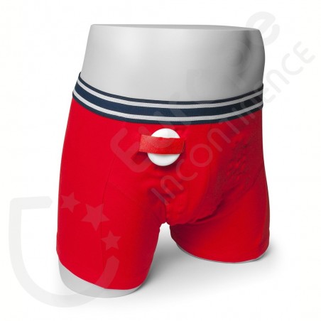 Jungen-Boxershorts rot Rodger - Größe 104