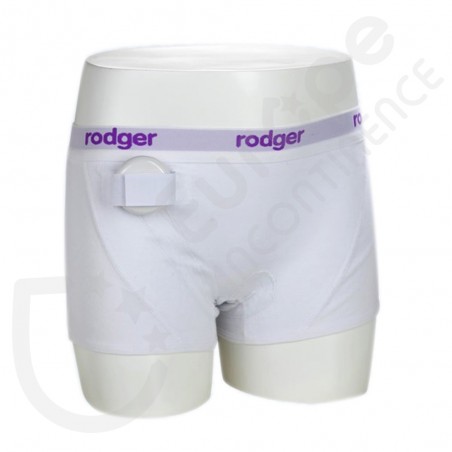 Shorty Rapariga branco Rodger - Tamanho 104