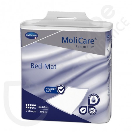 Molicare Bed Mat 9 Tropfen - 40 x 60 cm