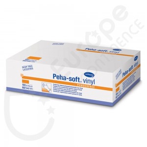 Peha Soft Vinyl Powder-free Gloves - LARGE