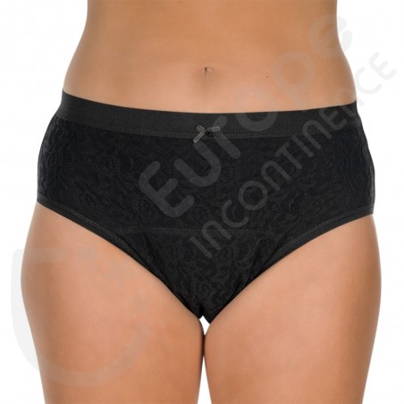 Culote de algodón Suprima 1267 Negro - Talla 36/38