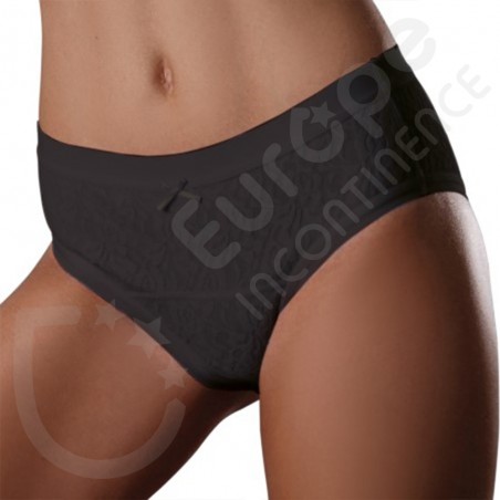 Culote de algodón Suprima 1267 Negro - Talla 36/38