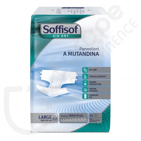 Soffisof Pannoloni a Mutandina Maxi Plus - LARGE