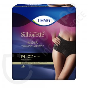 Tena Silhouette Plus Noir - MEDIUM