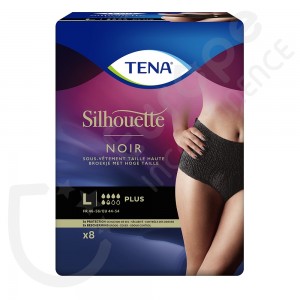 Tena Silhouette Plus Noir - LARGE