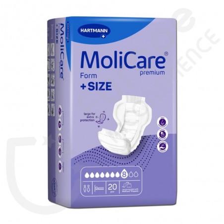 Molicare Form +Size 8 Druppels