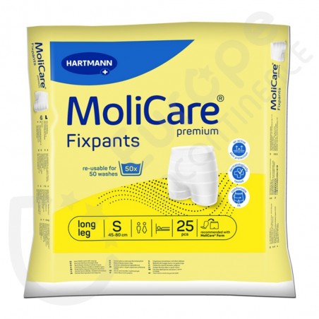 Molicare Fixpants 25 unidades - SMALL