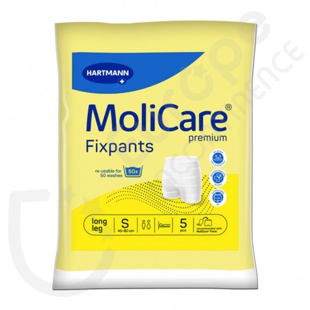 Molicare Fixpants 5 Pieces - SMALL