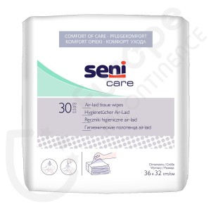 Seni Care Air-laid Tissue Wipes - 30 pieces