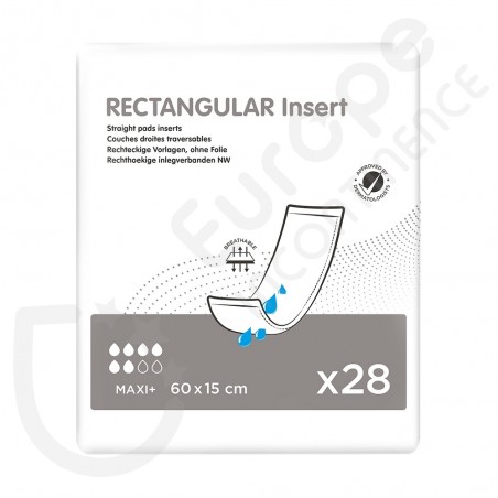 Rectangular Insert Maxi Plus - 15 x 60 cm