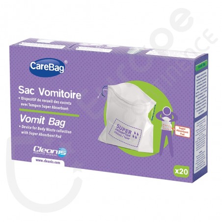 CareBag - Sac Vomitoire Jetable